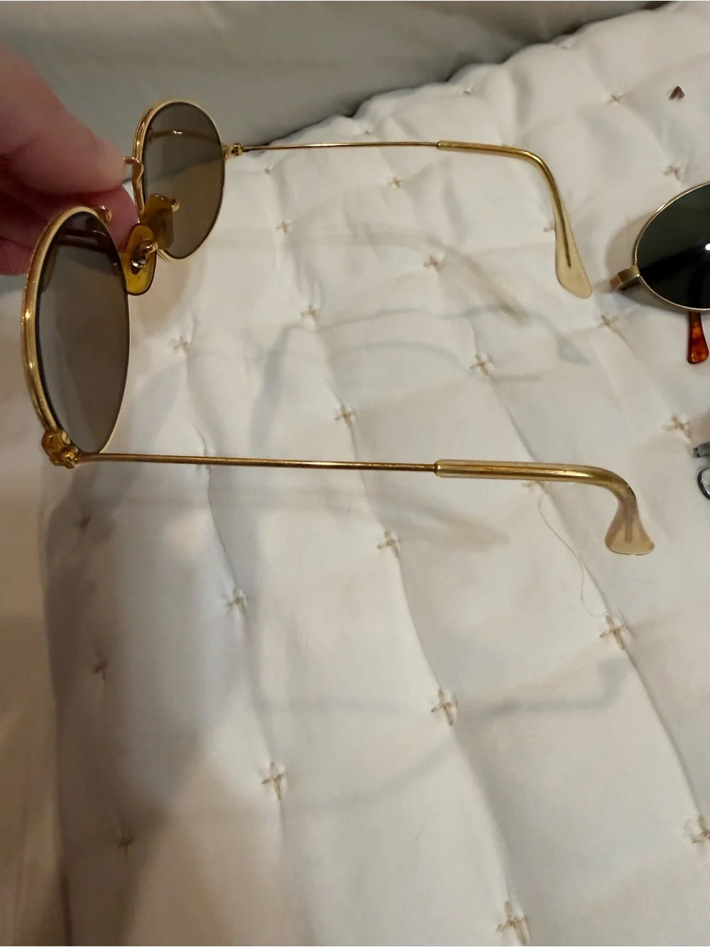 3 pair/ Lot of Vintage Sunglasses, Ray Ban and Foster Grant